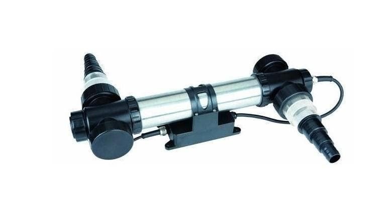 Rvs uv-c unit inc. 40/75 watt UV lamp en aansluitmateriaal, Tuin en Terras, Vijvers, Ophalen of Verzenden, Nieuw