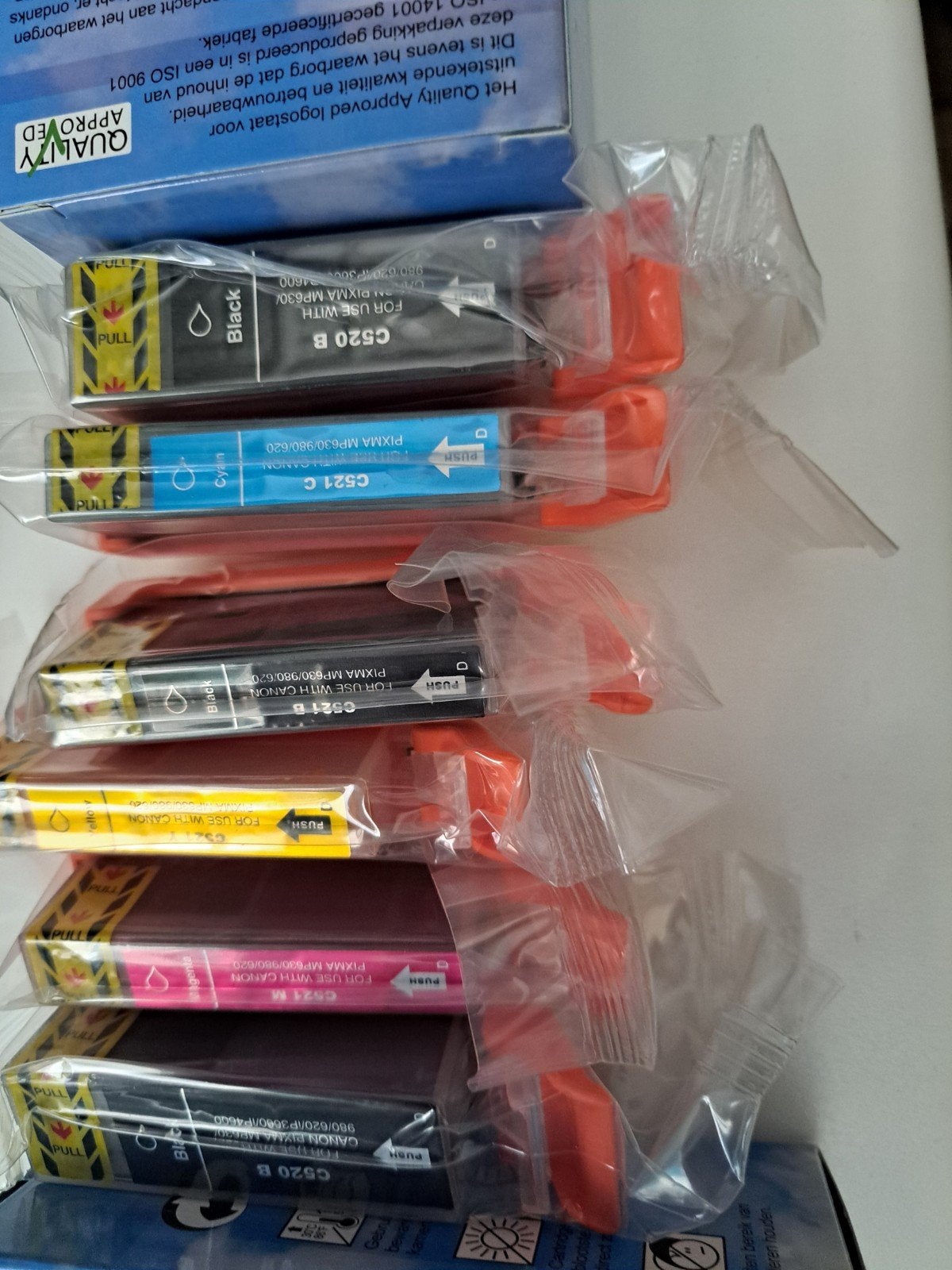 Nieuwe cartridges voor Canon pixma 630, Ophalen of Verzenden, Nieuw