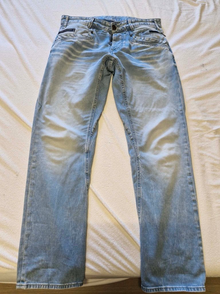 spijkerbroek heren PME Legend, Pall Mall, 33/32 Bare Metal, Blauw, Ophalen of Verzenden, W33 - W34 (confectie 48/50), Pme Legend