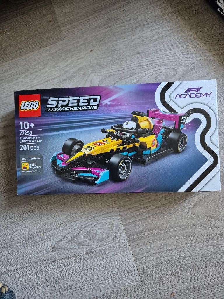 Lego speed champions racewagen f1 academy 77258 let op, Ophalen of Verzenden, Nieuw, Ongeopend/sealed, Speed Champions