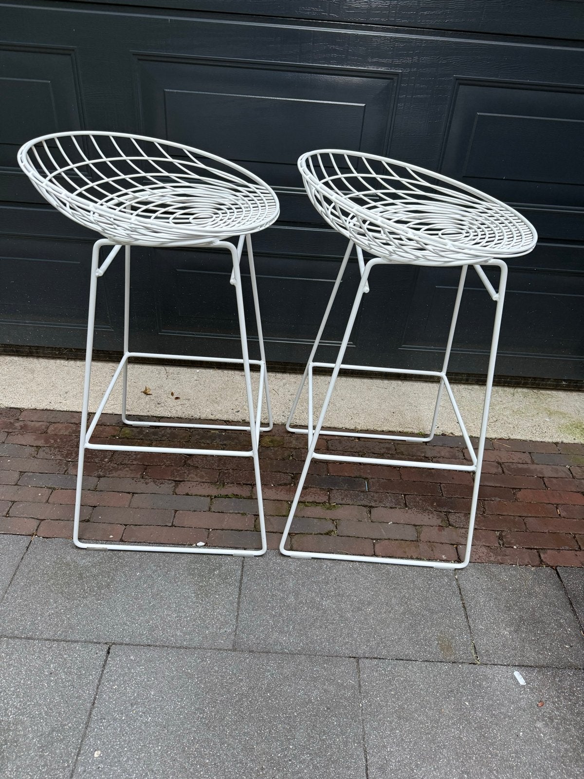 Pastoe KM07 barkruk met kussens, 75cm zithoogte, Gebruikt, Met voetsteun, 60 tot 90 cm, Ophalen of Verzenden