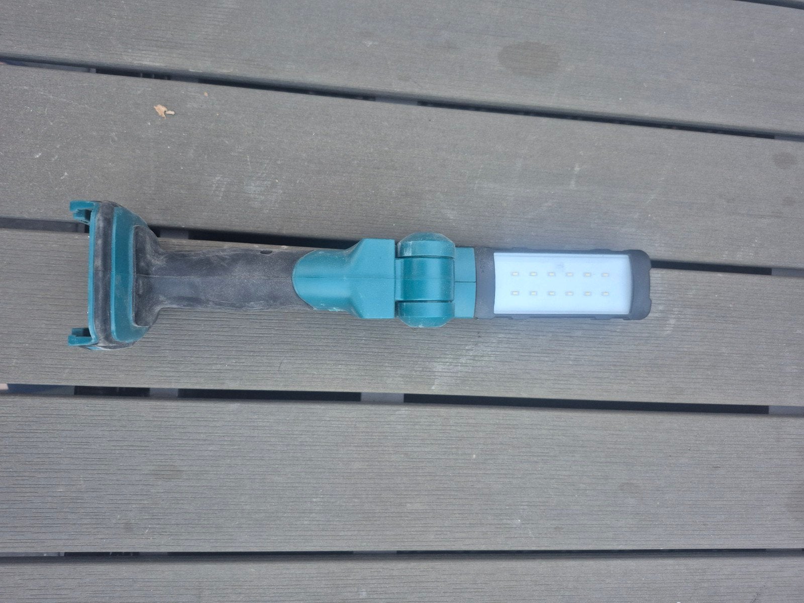 Makita DML801 Accu LED Lamp - Zo goed als nieuw, Ophalen of Verzenden, Zo goed als nieuw, Minder dan 50 watt, Lamp