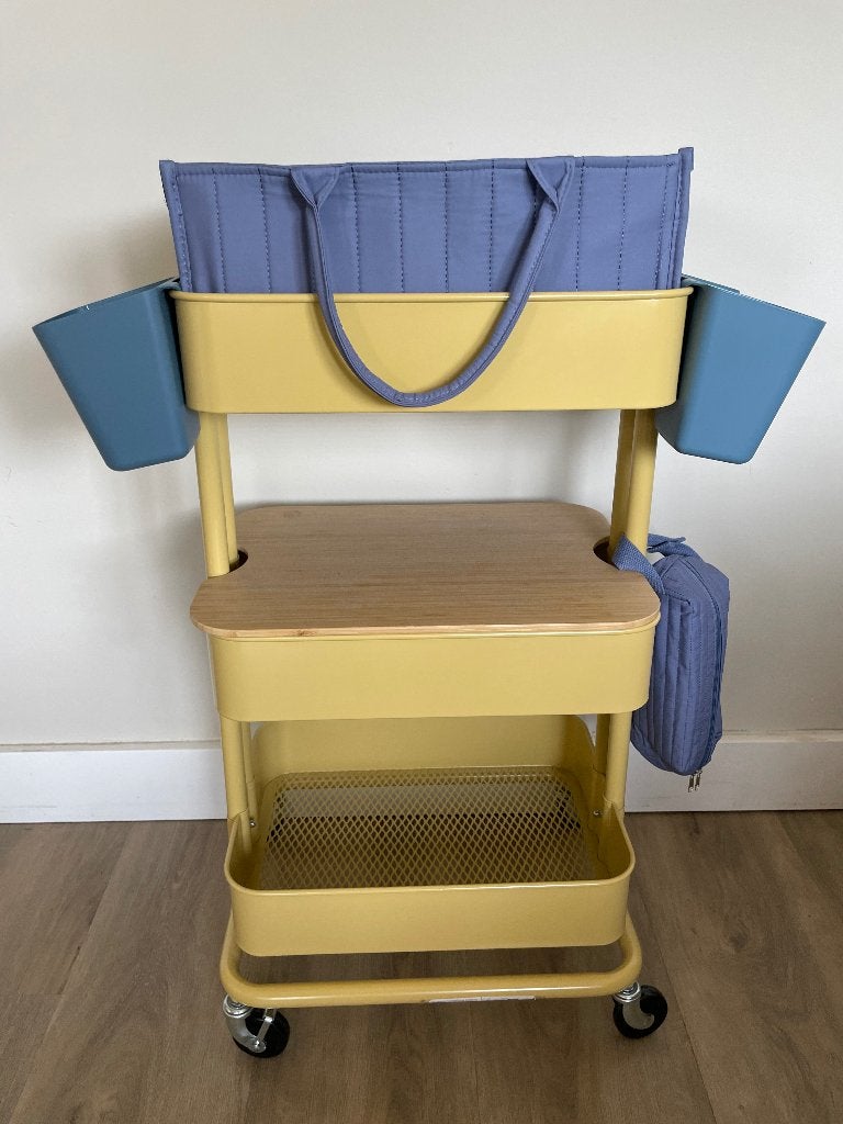 IKEA RÅSKOG Roltafel met accessoires, Ophalen, Zo goed als nieuw, Overige typen