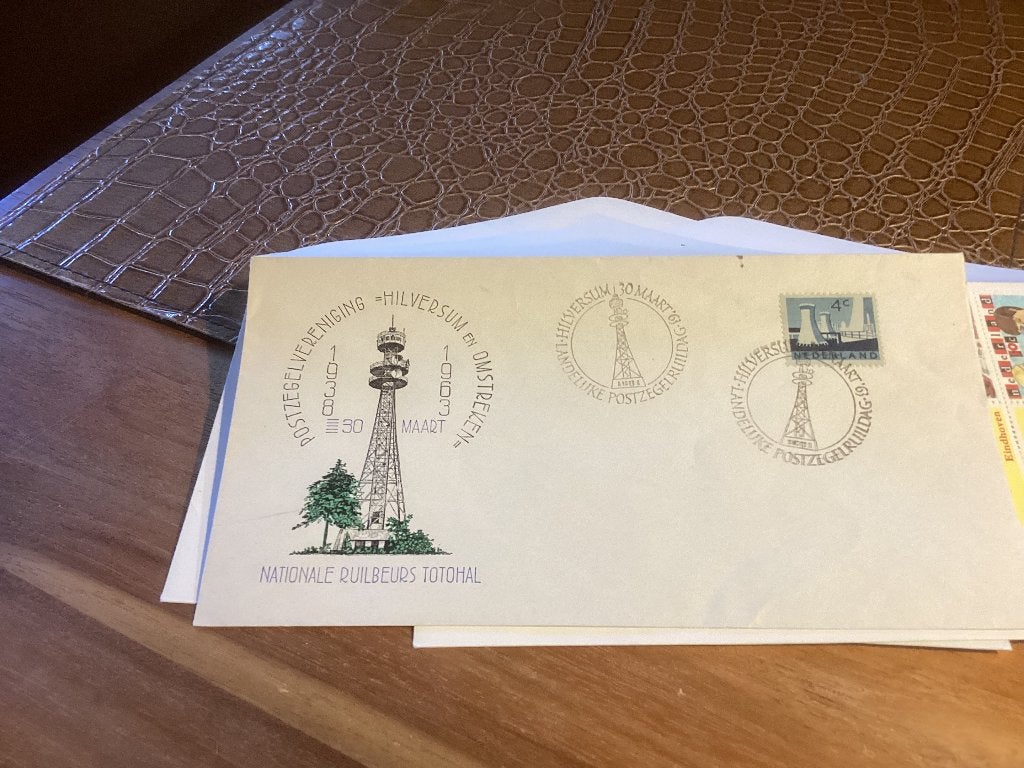 No4124 Nationale ruilbeurs Totohal Hilversum 30 maart 1963, Postzegels en Munten, Ophalen of Verzenden, Onbeschreven, Nederland