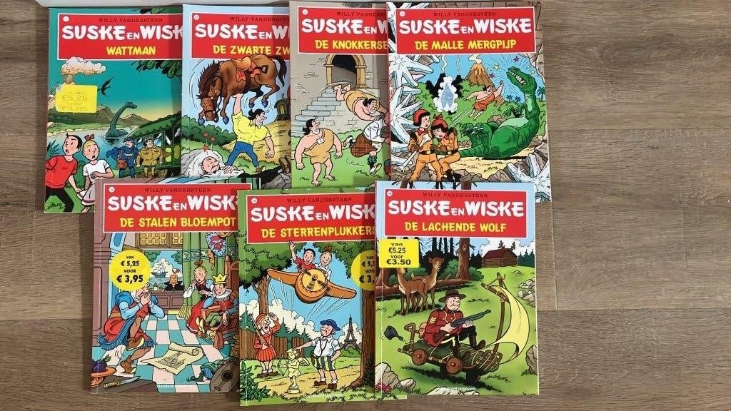suske en wiske strips diverse, Meerdere stripboeken, Ophalen of Verzenden, Zo goed als nieuw