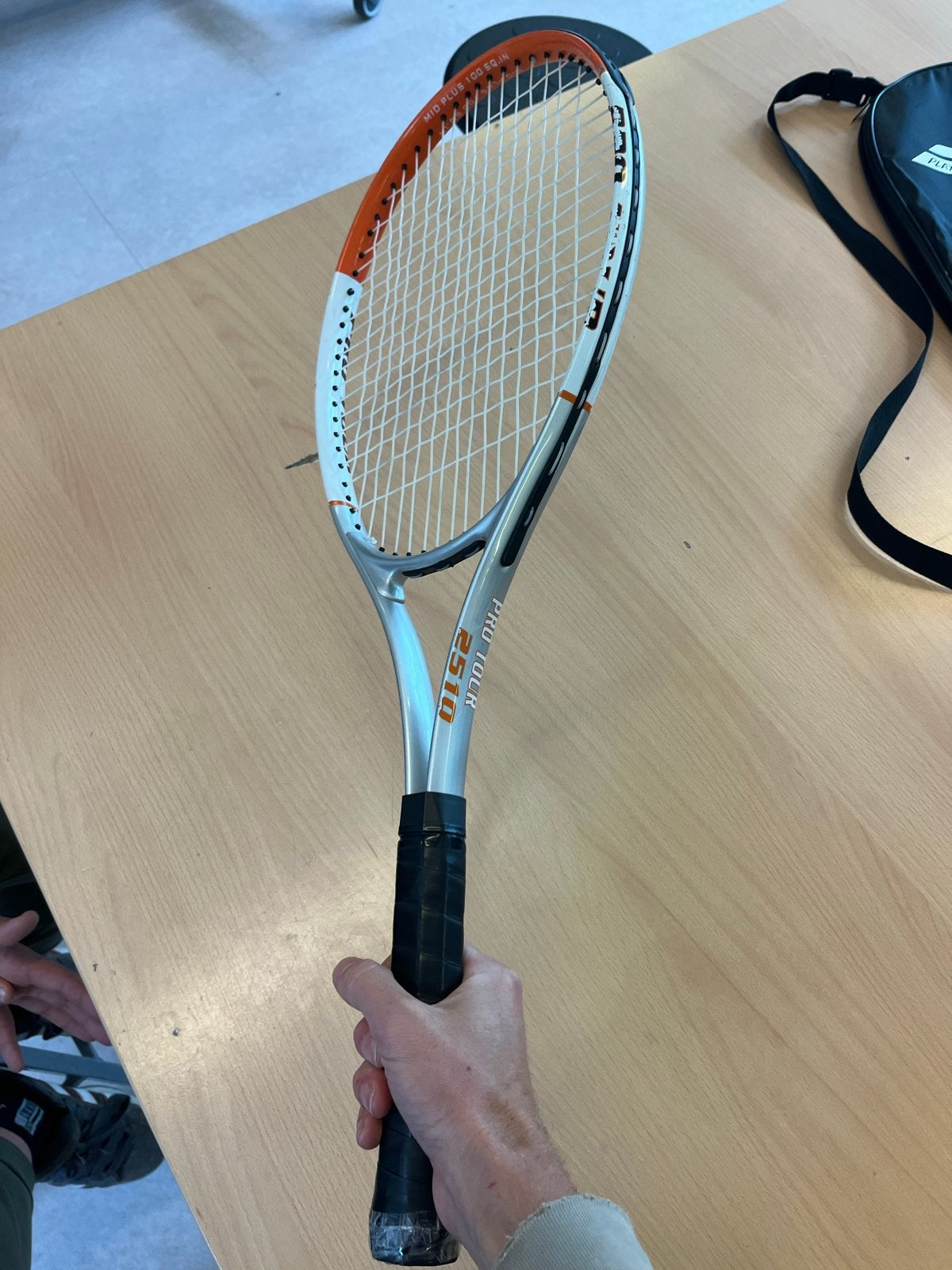 Tennisracket voor frustratie of reserve, Ophalen, Gebruikt, Racket, Overige merken