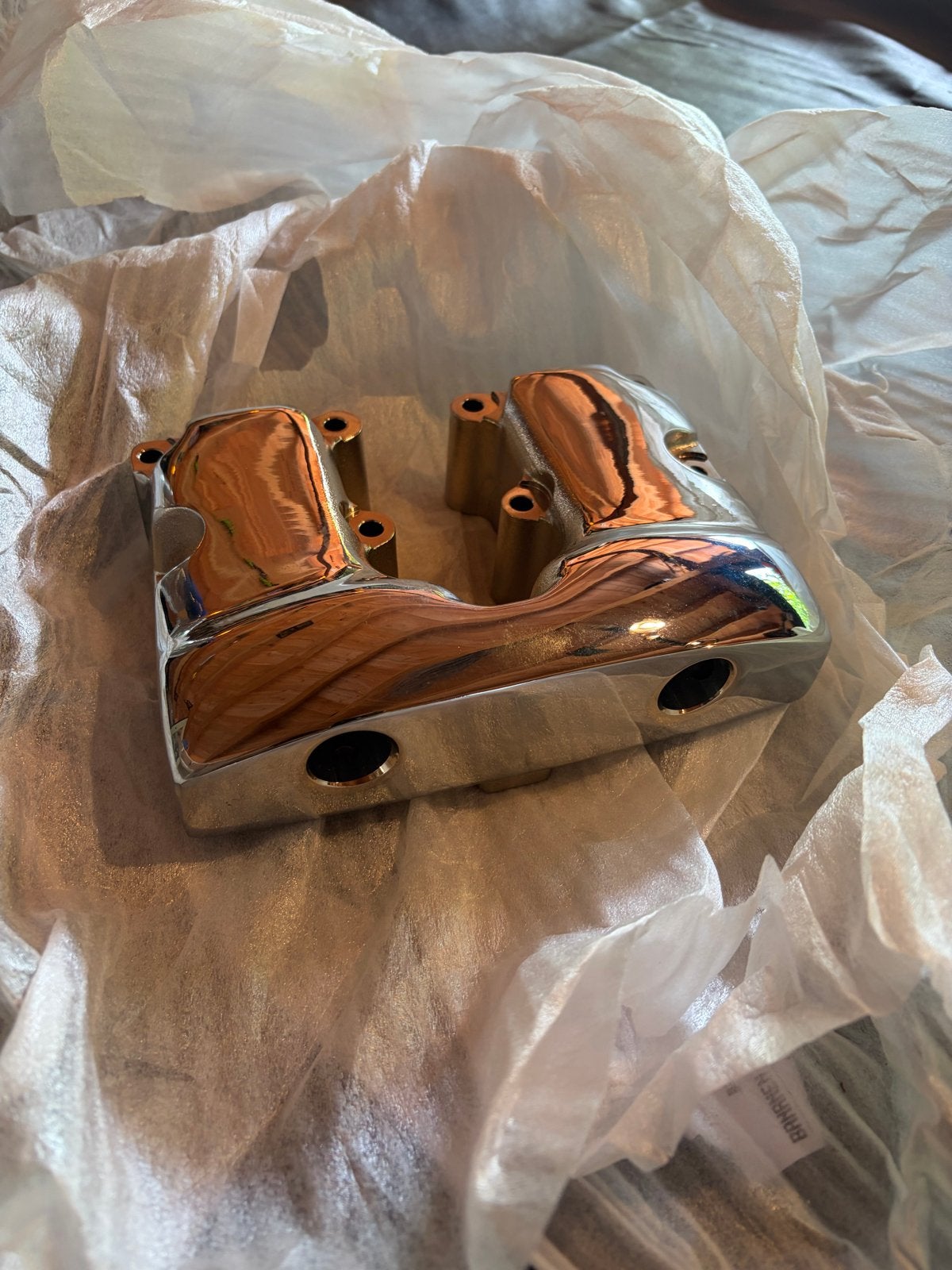 Verchroomde Kleppendeksel voor Harley-Davidson shovelhead, Ophalen of Verzenden, Nieuw