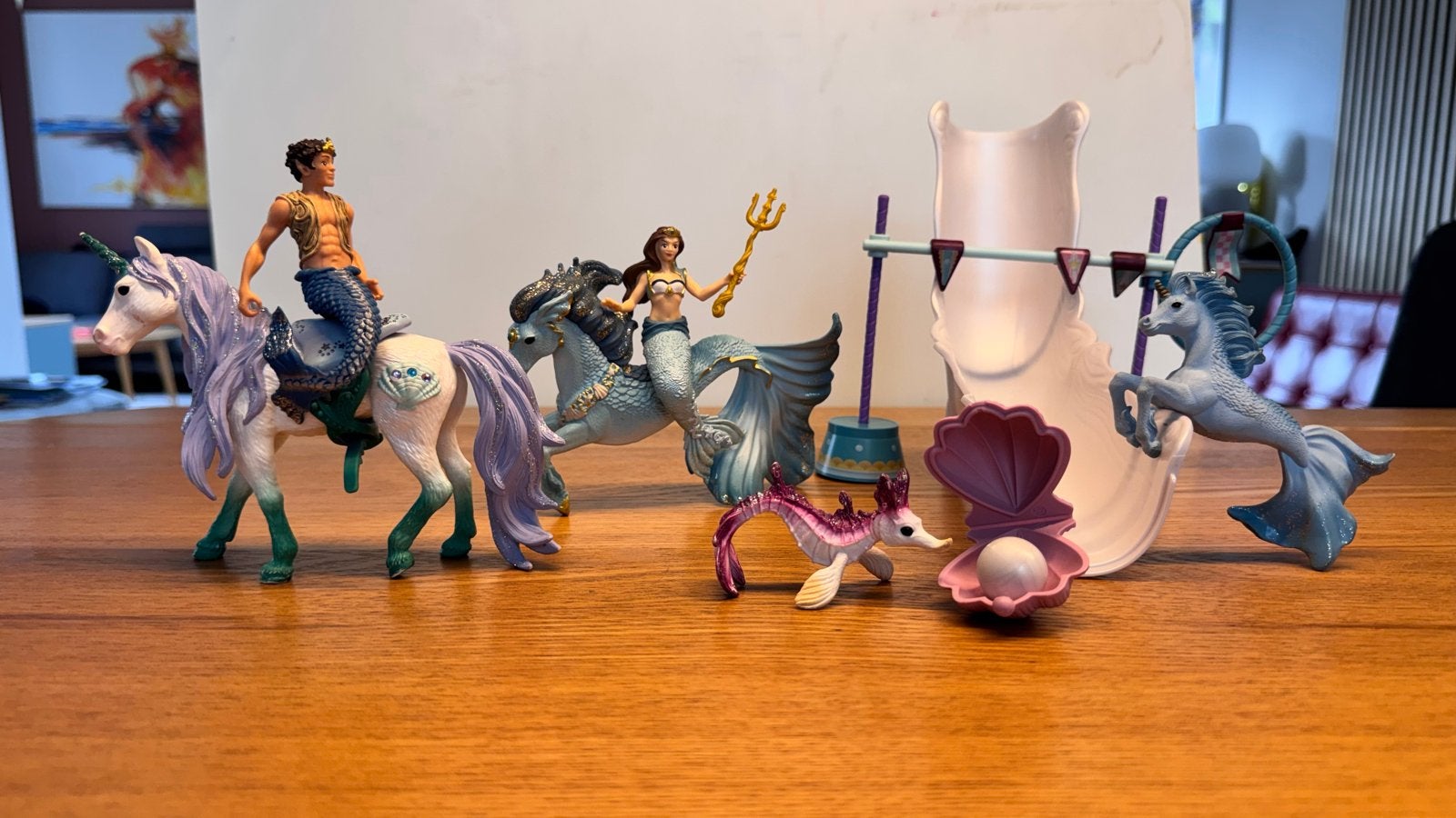 Mooie set onderwater magische wereld Schleich Bayala, Ophalen of Verzenden, Gebruikt