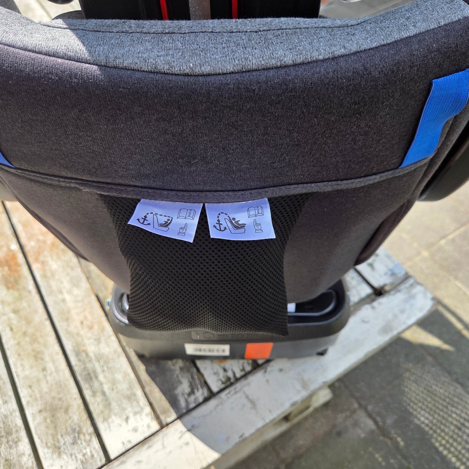 Osann Eno360 autostoel 0-6 jaar, Isofix, draaibaar, Gebruikt, 0 t/m 18 kg, Verstelbare rugleuning, Isofix