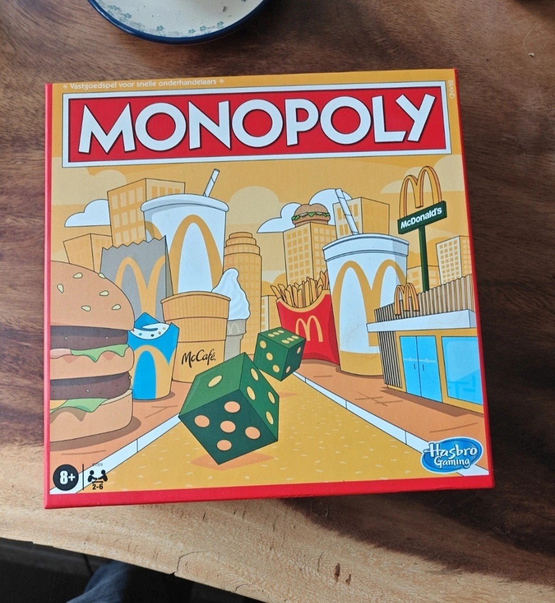 McDonald's Monopoly Bordspel - Compleet en Netjes, Vijf spelers of meer, Ophalen of Verzenden, Gebruikt, Hasbro Gaming