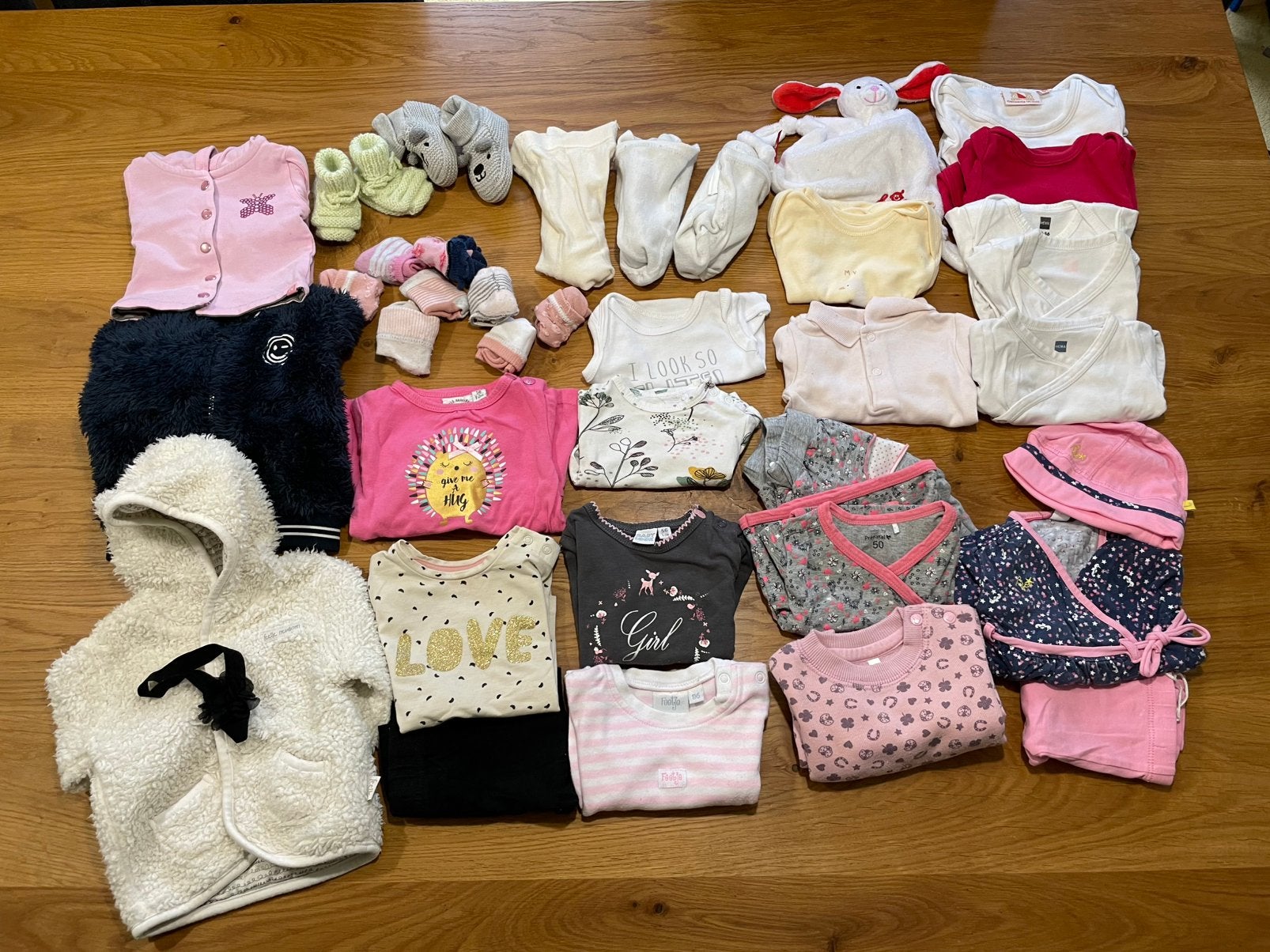 Leuk divers pakket kleding voor meisje - maat 50 / 56 / 62, Kinderen en Baby's, Ophalen of Verzenden, Gebruikt, Meisje