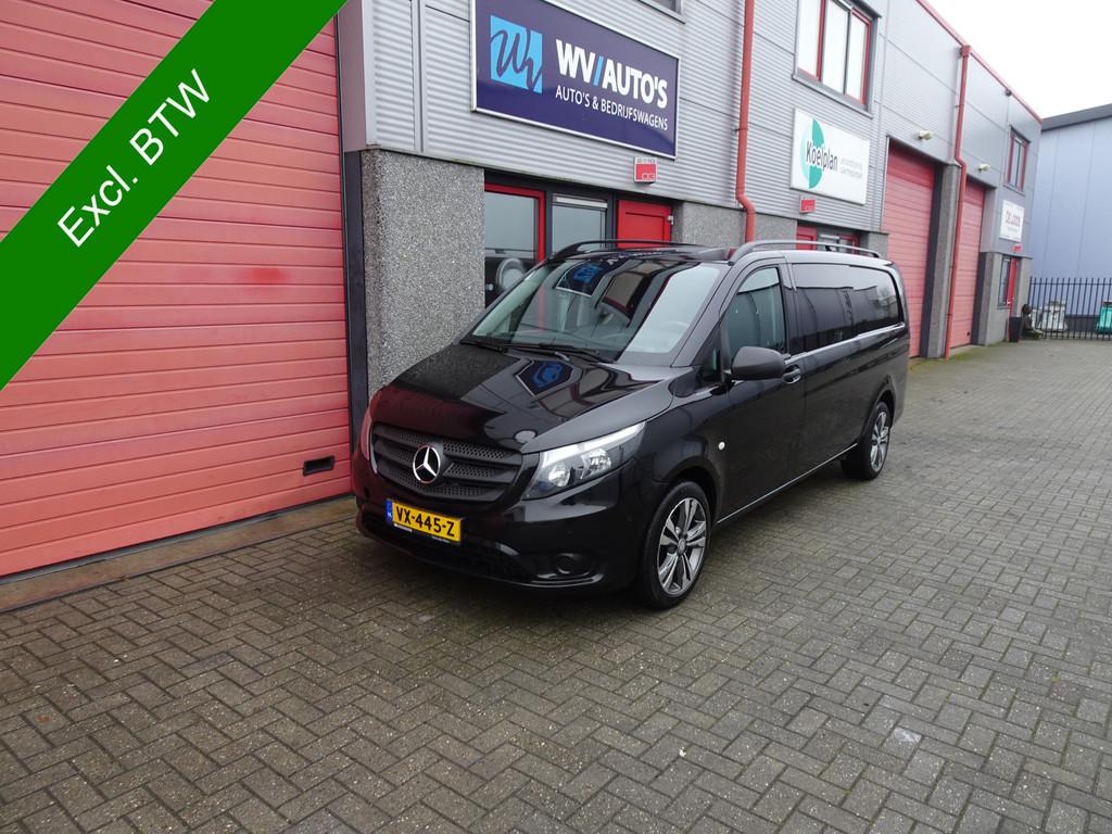 Mercedes-Benz Vito 109 CDI Extra Lang DC Comfort airco, Auto's, Voorwielaandrijving, Euro 5, Stof, Gebruikt
