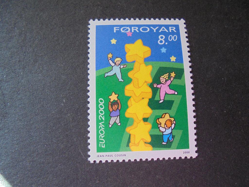 Faroer Mi:374 postfris, Verzenden, Denemarken, Postfris