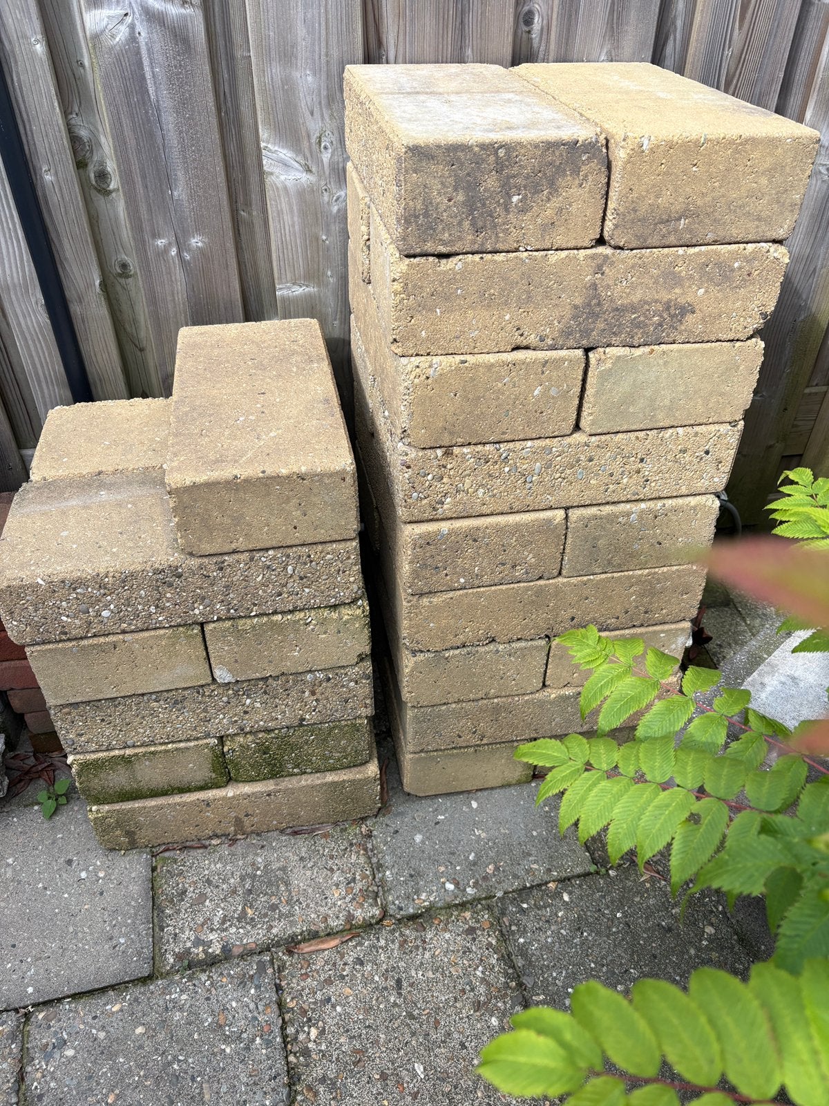 Border blokken, Ophalen, Overige typen, Zo goed als nieuw, Minder dan 5 m²