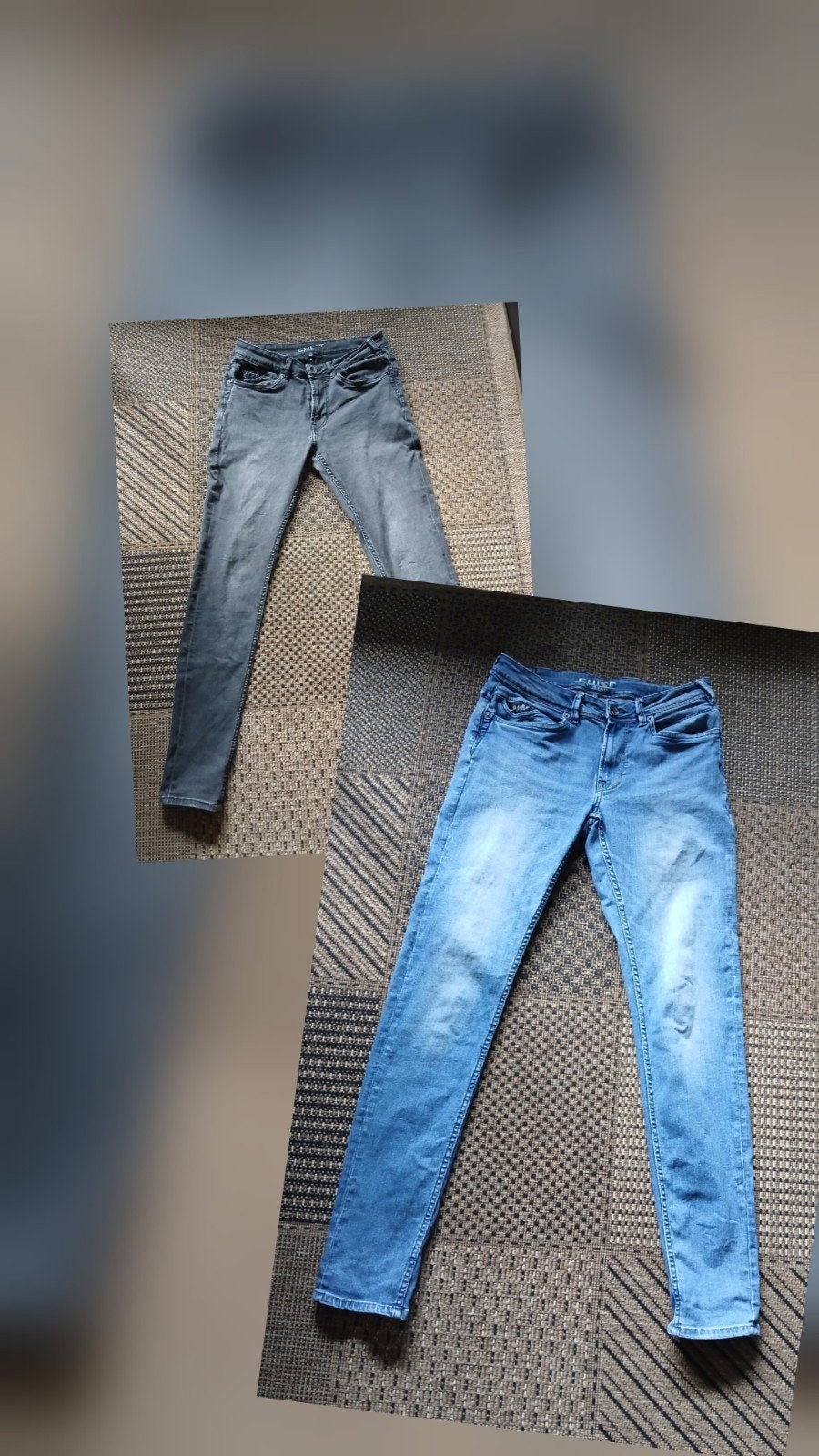 set van twee jeans chef 30/34 model byron, Kleding | Heren, Chief, Blauw, W32 (confectie 46) of kleiner, Ophalen of Verzenden