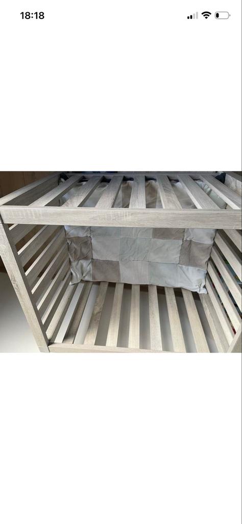TWF box met lade en 2 boxkleden, Kinderen en Baby's, Boxen, Ophalen, Gebruikt, Rechthoekig, In hoogte verstelbaar