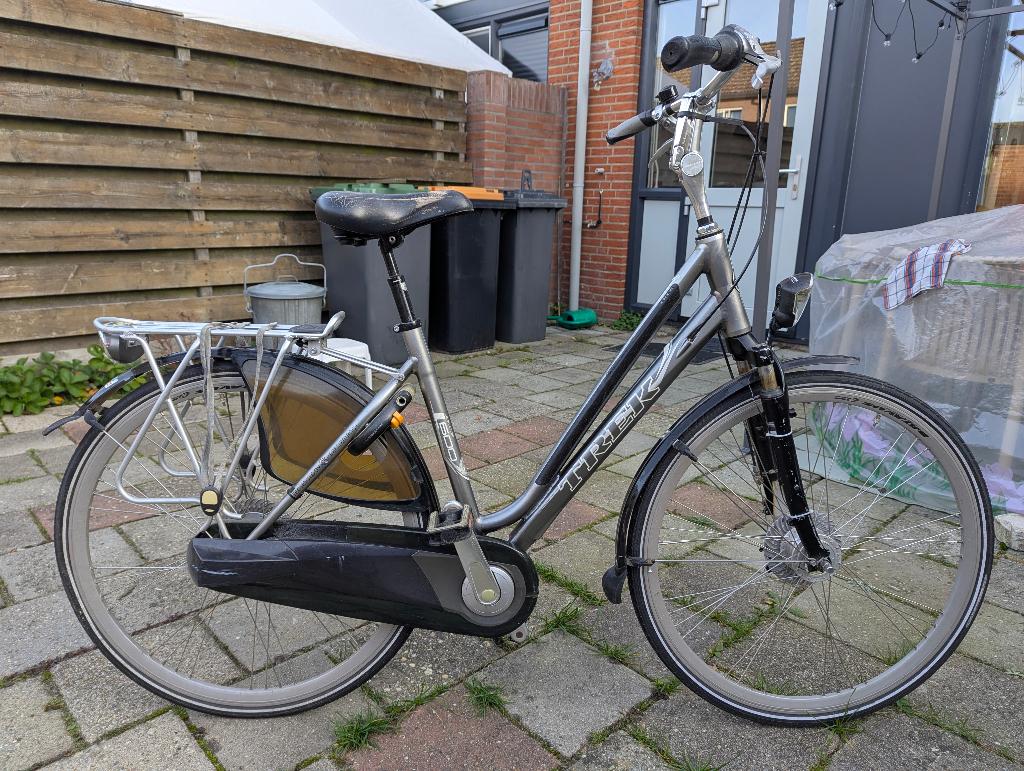 Trek damesfiets, Fietsen en Brommers, Fietsen | Dames | Damesfietsen, Gebruikt, Versnellingen, 50 tot 53 cm, Ophalen