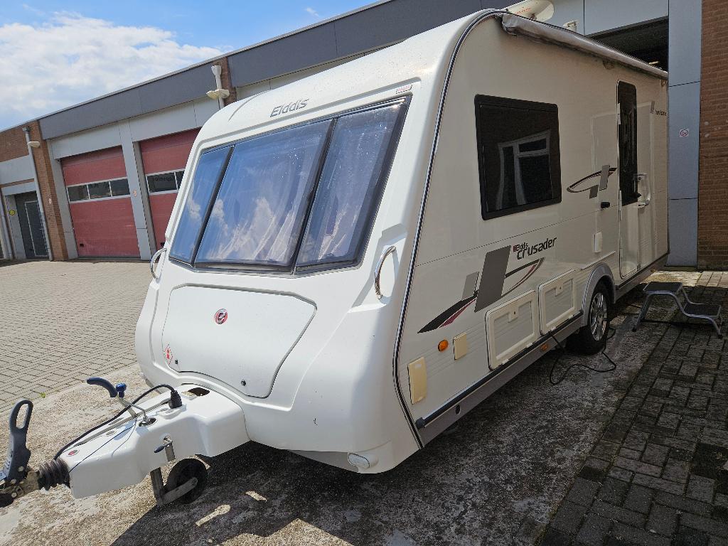 Elddis 470 Hurricane, mover, voortent, luifel, badkamer!, Caravans en Kamperen, Elddis, Tot en met 2, Particulier, Schokbreker