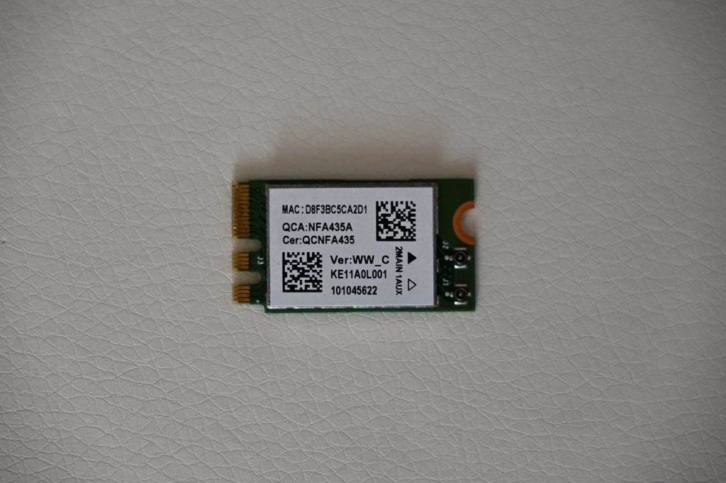 Qualcomm Atheros NFA435A (QCA9377) Wi-Fi + Bluetooth, Ophalen of Verzenden, Zo goed als nieuw, Intern