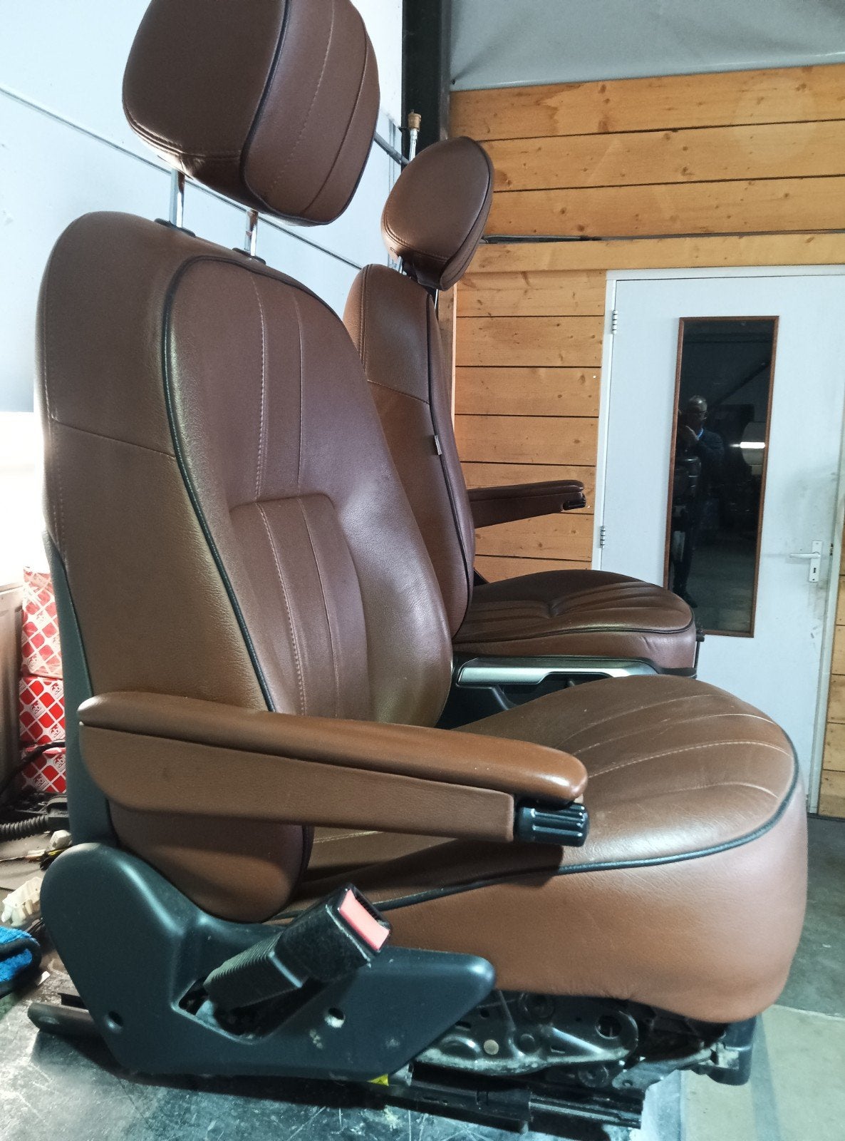 Zeer nette Range Rover l322 voorstoelen 2007, Auto-onderdelen, Interieur en Bekleding, Ophalen, Gebruikt, Land Rover