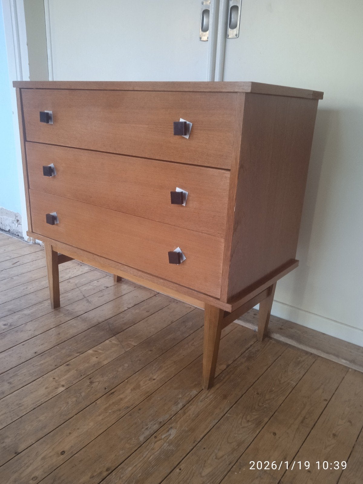 Combineurop Teak Zijkast Hoge kast Lage kast Tussenkast, Huis en Inrichting, Ophalen, Gebruikt, Teakhout, Minder dan 100 cm
