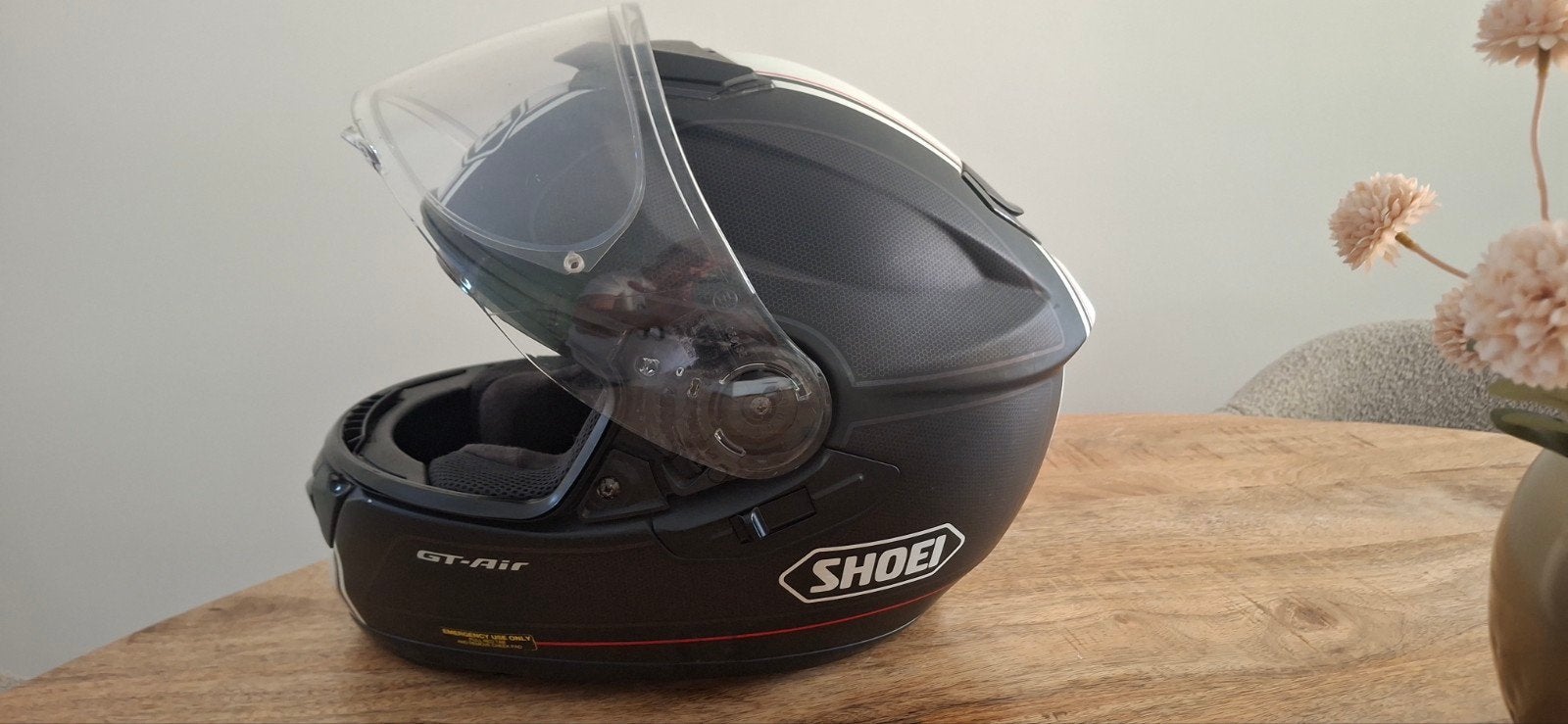 Shoei GT-Air Integraalhelm - Mat Zwart met strepen, Ophalen, XS, Dames, Integraalhelm