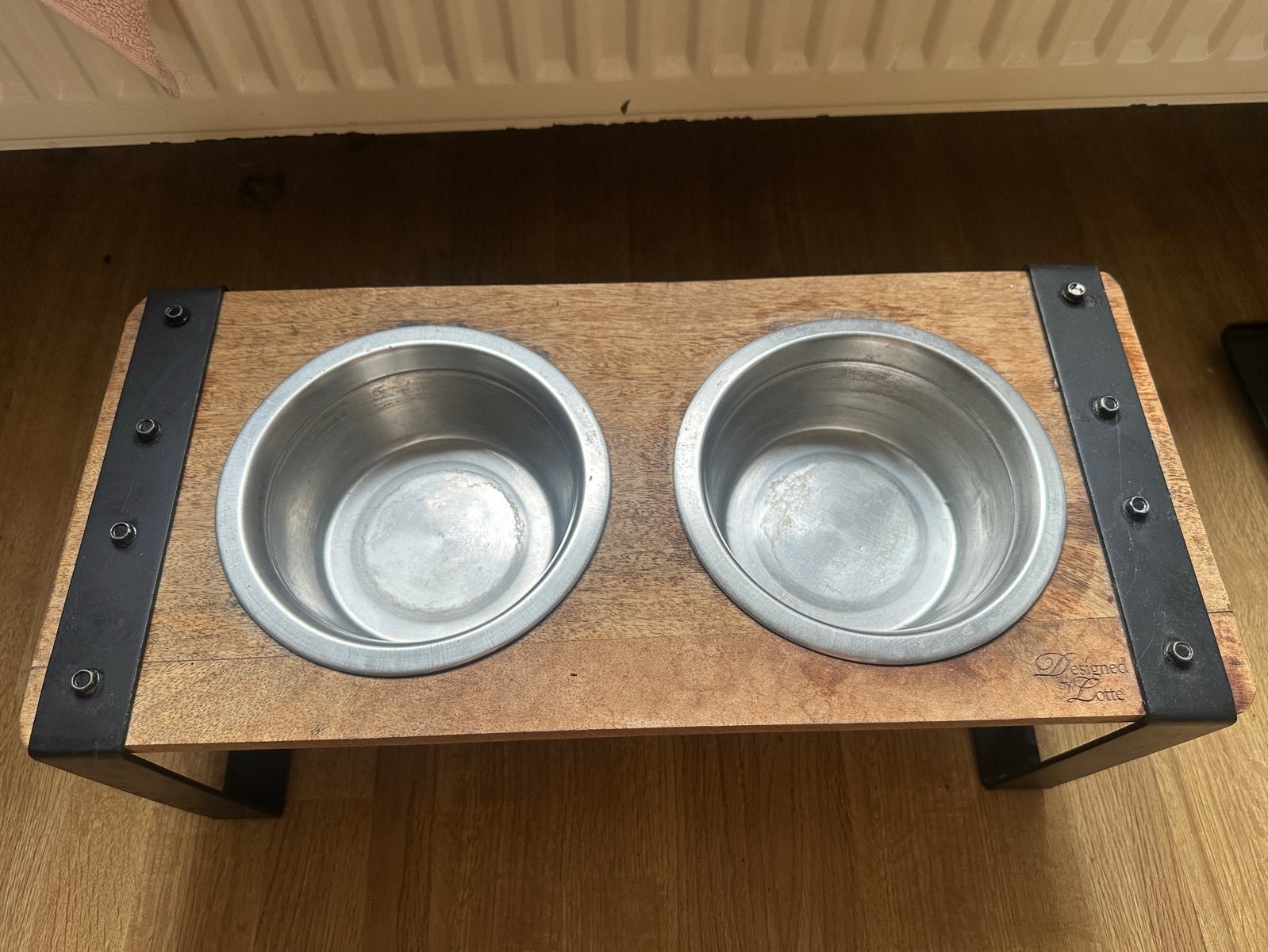Honden bakken mango hout, Ophalen, Gebruikt