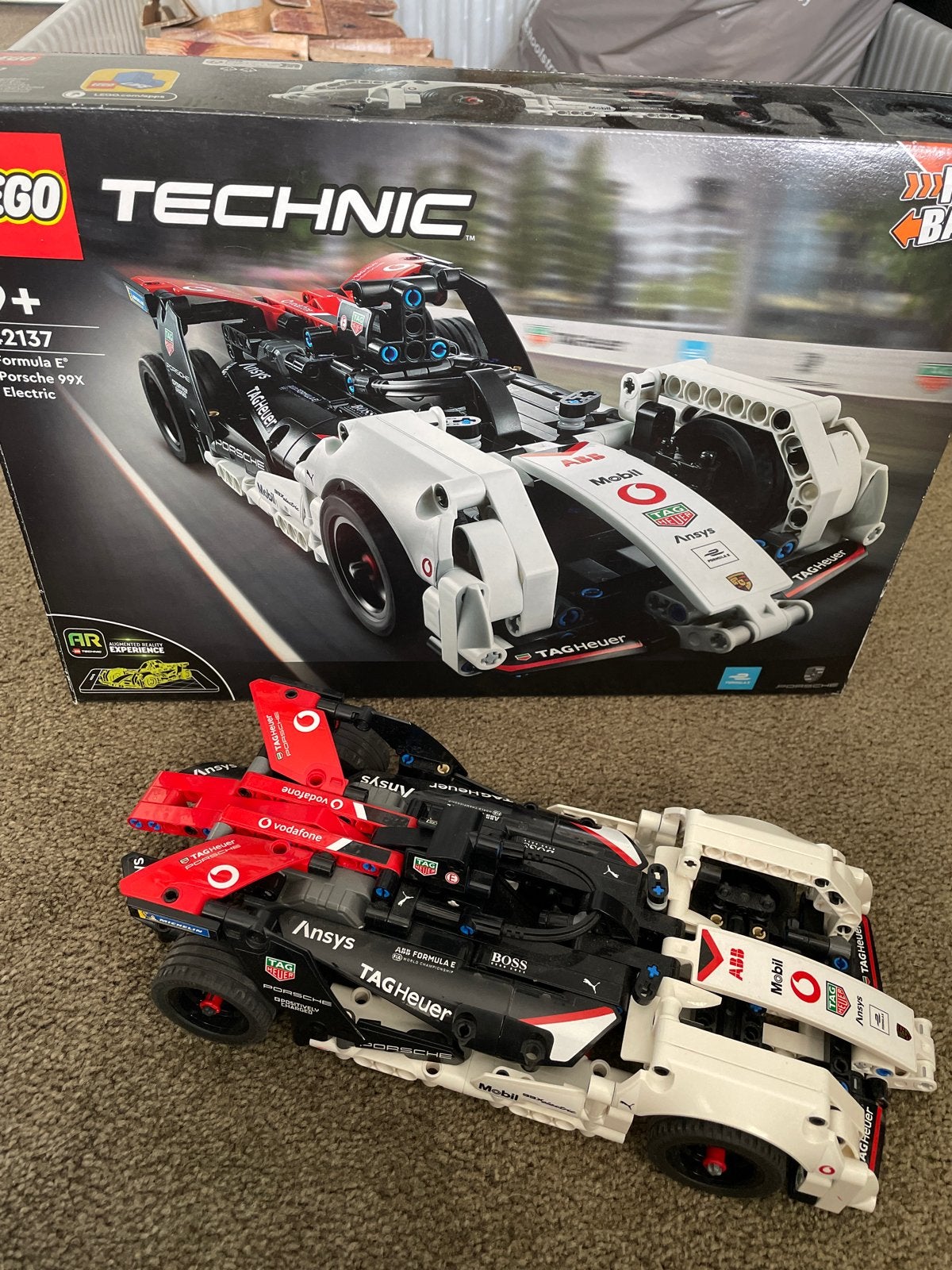 Lego Technic Formule E Porsche 99X Electric, Ophalen of Verzenden, Zo goed als nieuw, Overige merken