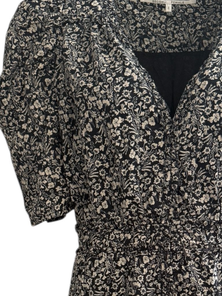Second Female jurk S, Maat 38/40 (M), Zwart, Ophalen of Verzenden, Zo goed als nieuw