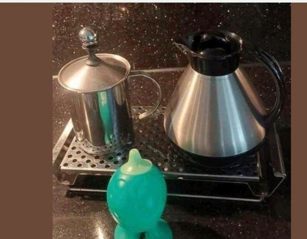 Alfi  warmhoud koffie thee kan alessi suikerpotje Brabantia, Overige typen, Ophalen of Verzenden, Zo goed als nieuw, Overige merken