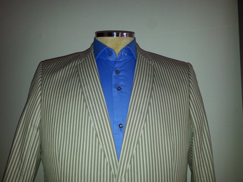 Foto 10 van Hans Ubbink colbert met beige kleur maat 52