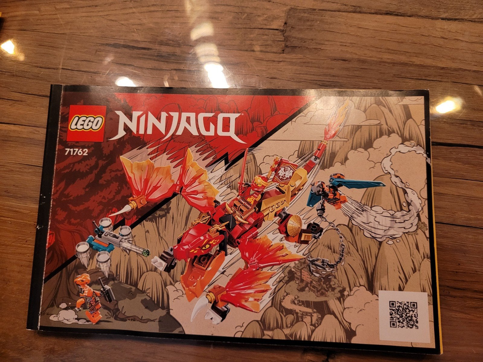 Lego ninjago Kai's vuurdraak 71762, Compleet, Lego, Ophalen of Verzenden, Zo goed als nieuw