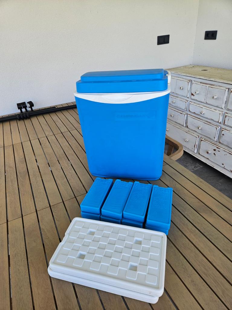 Koelbox Campingaz met koelelementen, Ophalen, Koelelement