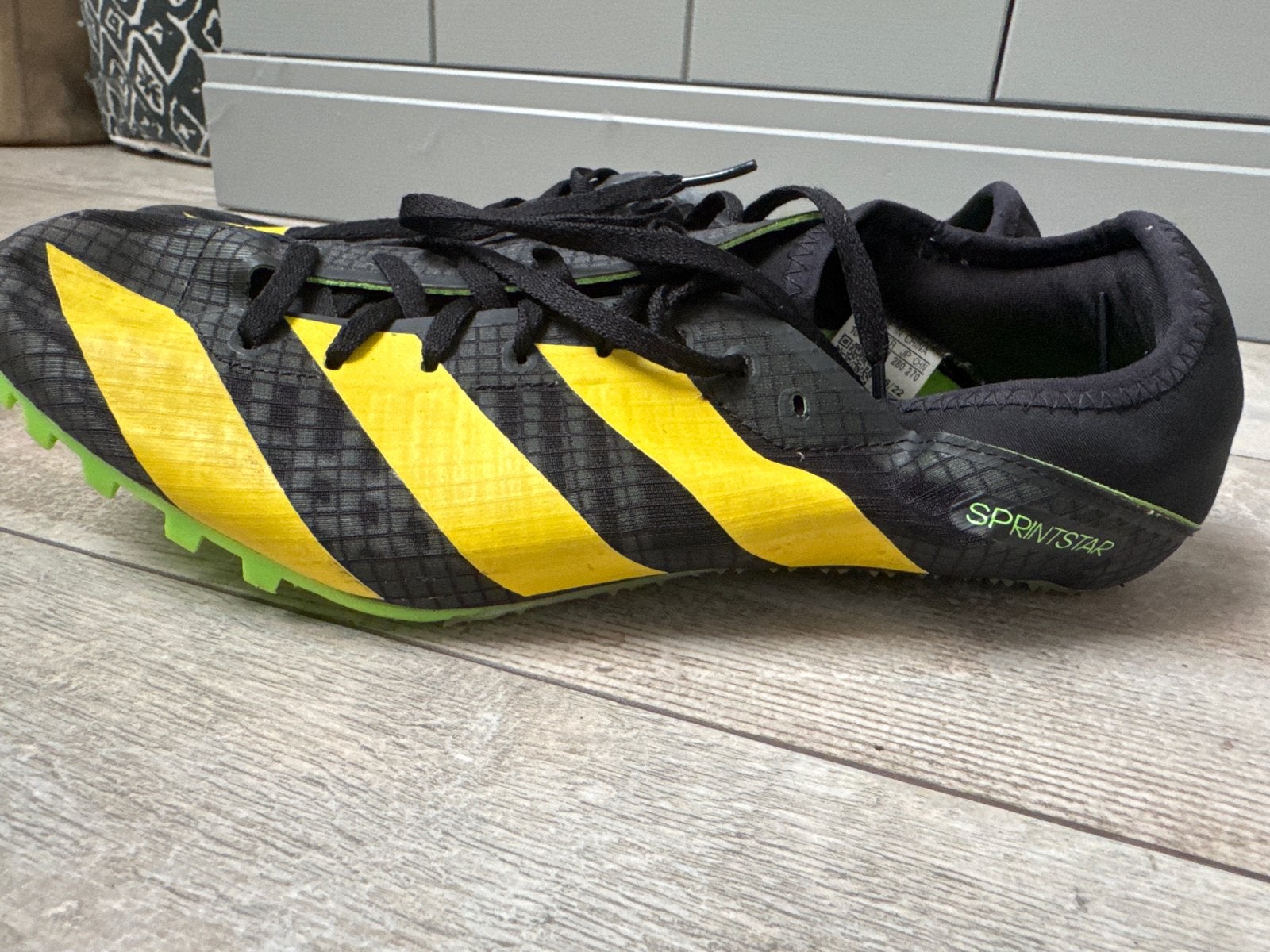 Adidas Sprintstar sprintspikes - Maat 44, Zo goed als nieuw, Spikes, Hardlopen, Ophalen