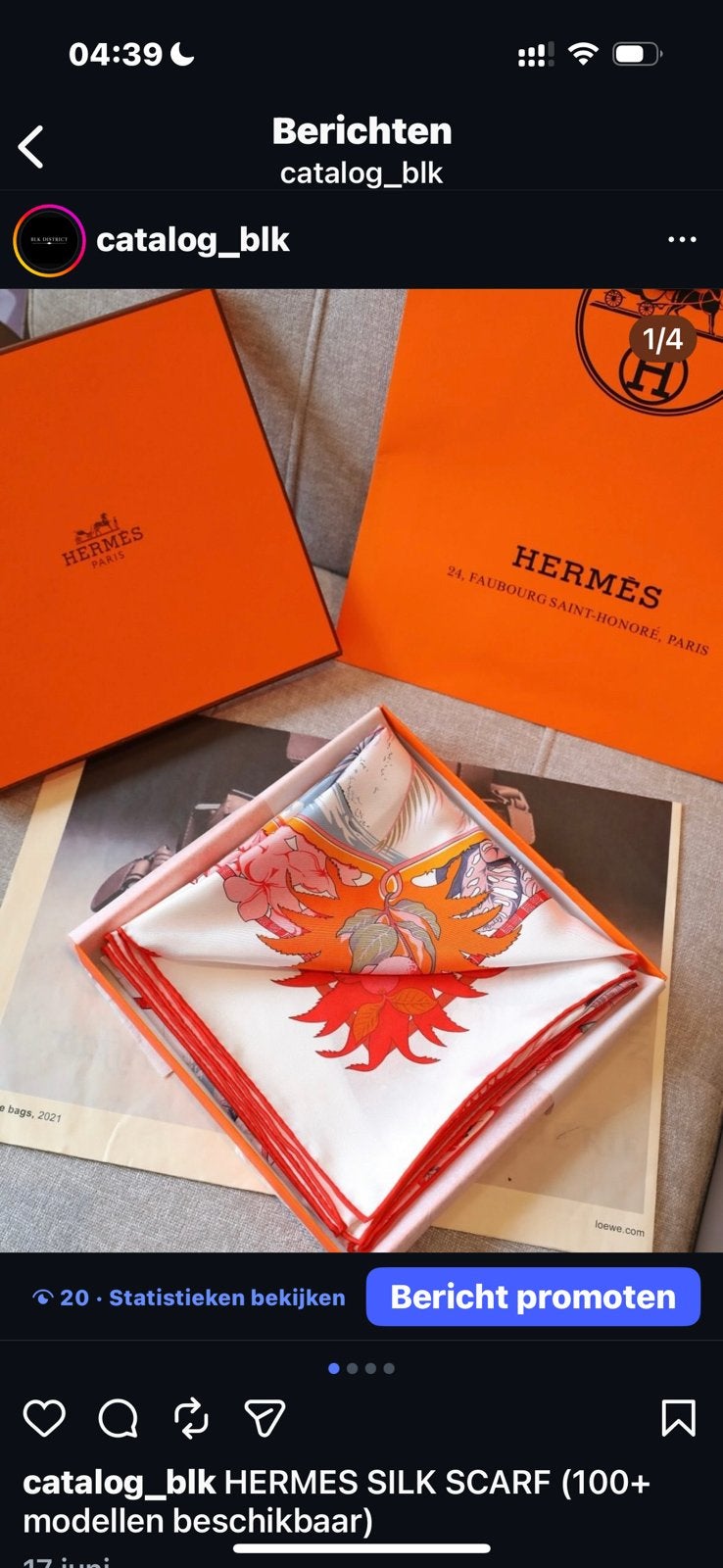Hermes summer sjaal scarf keine music doek hoofdoek tasdoek, Verzenden, Zo goed als nieuw, Sjaal