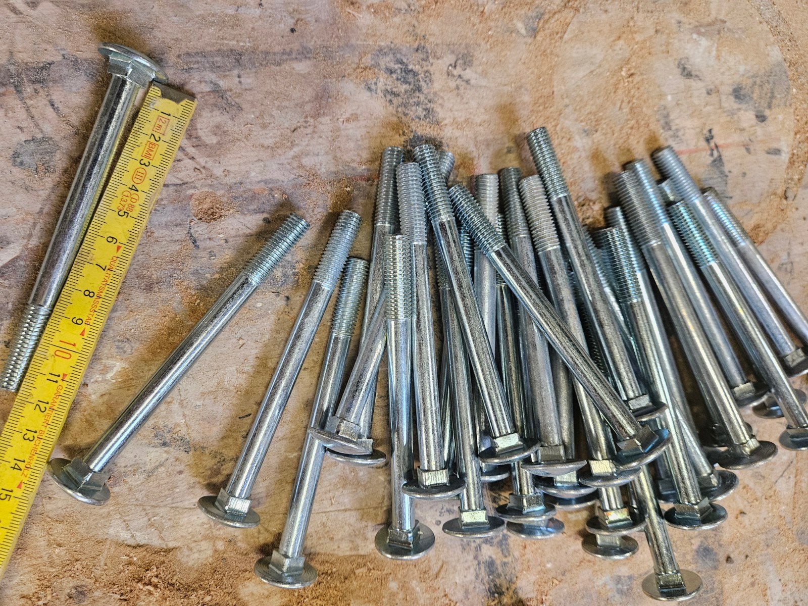 Leegverkoop werkplaats Bouten schroeven harpsluiting laderai, Ophalen of Verzenden, Nieuw, 50 tot 100 mm, Schroeven