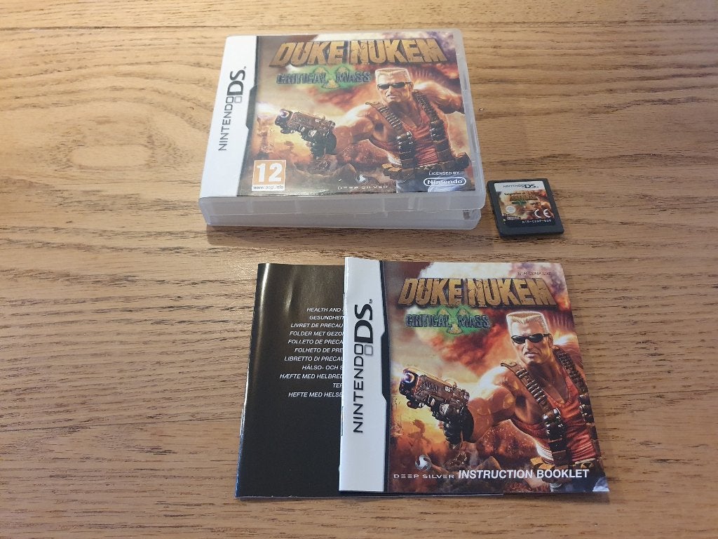 Duke Nukem Critical Mass CIB x € 55,00, Shooter, Verzenden, 1 speler, Zo goed als nieuw
