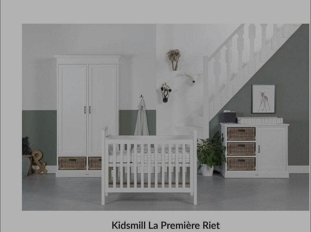 Complete babykamer kidsmill  la premiere, Ophalen, Ledikant