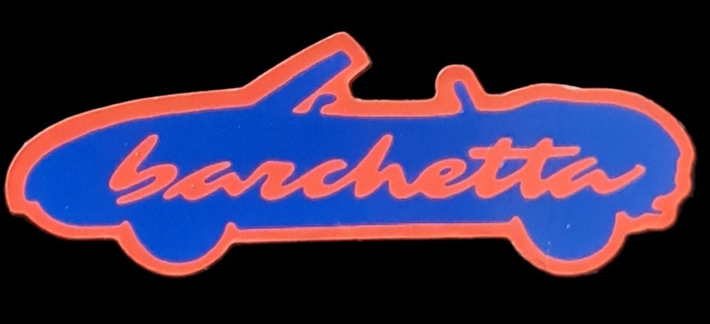 Fiat Barchetta pin- rood-blauw gelakt, Ophalen of Verzenden, Nieuw, Transport, Speldje of Pin