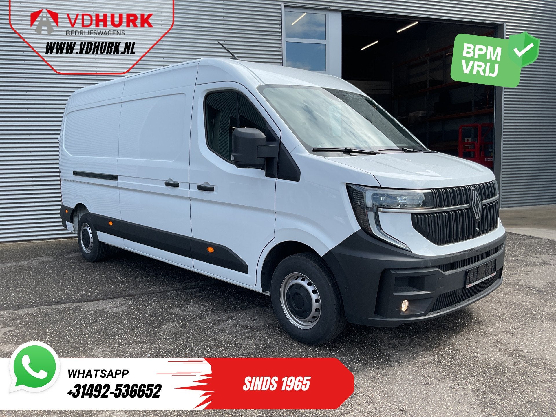 Renault Master 2.0 dCi 150 pk L3H2 LED/ Carplay/ Navi/ Camer, Voorwielaandrijving, 1998 cc, Stof, Gebruikt