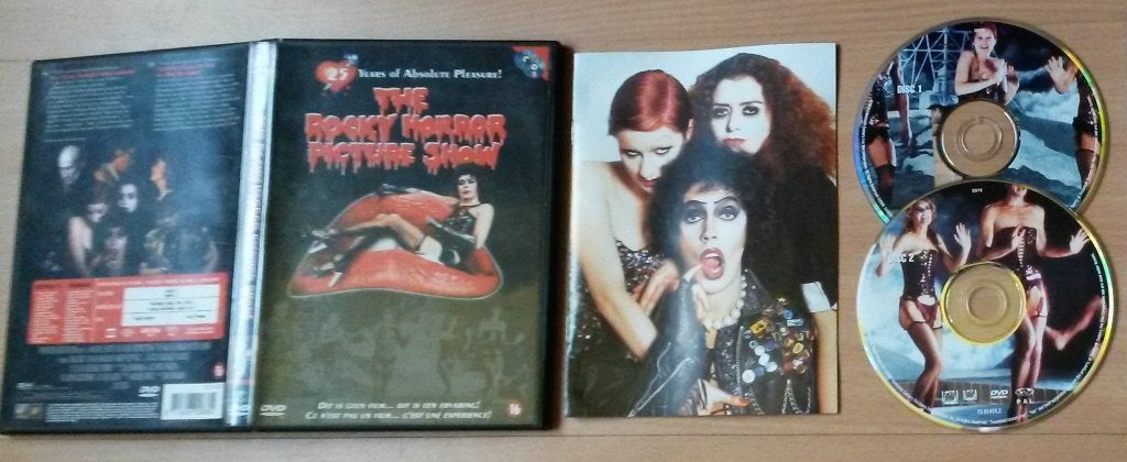 The rocky horror picture show 2dvd special edition 25 years, 1960 tot 1980, Vanaf 16 jaar, Verzenden, Nederlands