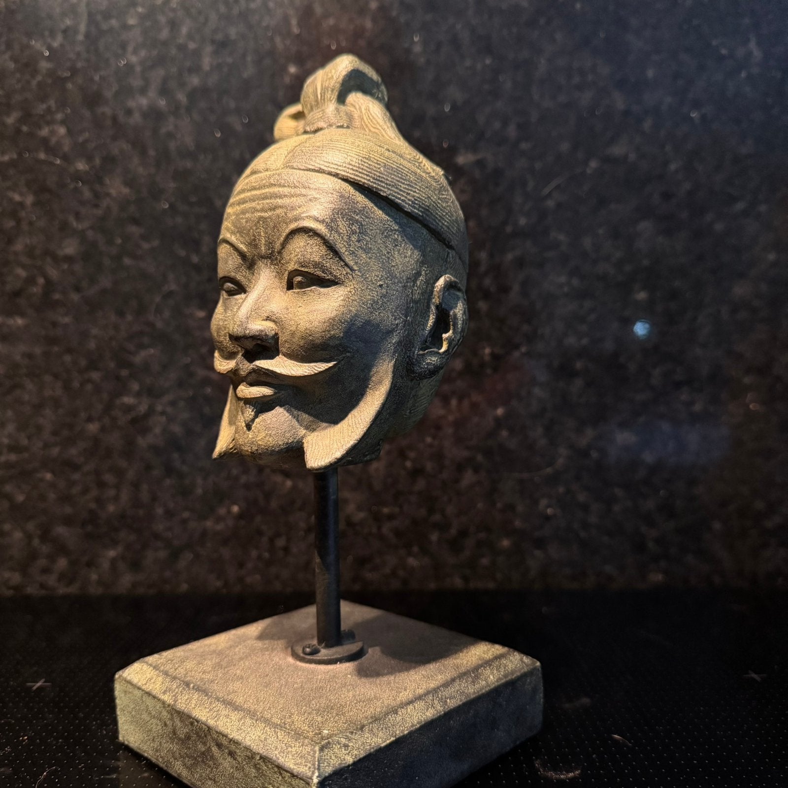 1 Chinese Warriors  Sculpture beeld chinees, Ophalen of Verzenden, Beeld