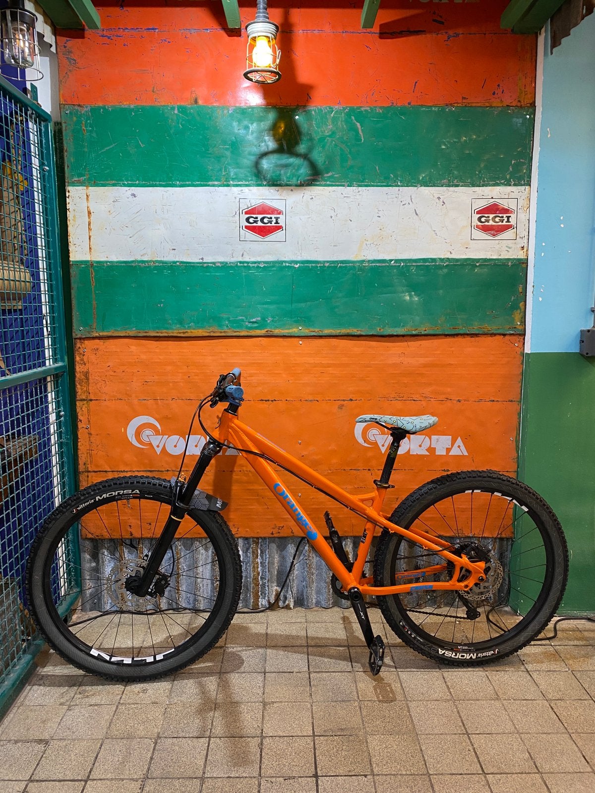 Orange Crush 27.5" hardtail MTB maat S Shimano XT ca. 2017, Minder dan 47 cm, Ophalen, Zo goed als nieuw, Aluminium