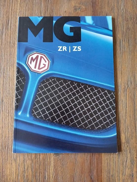 MG ZR / ZS  2003  40 pag., Boeken, Verzenden, Zo goed als nieuw, Overige merken