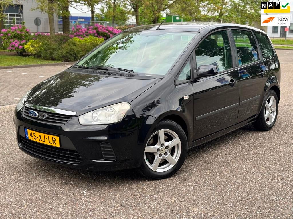 Ford C-Max 2.0-16V Trend/Cruise/Dealer Onder., Voorwielaandrijving, Stof, Gebruikt, Zwart