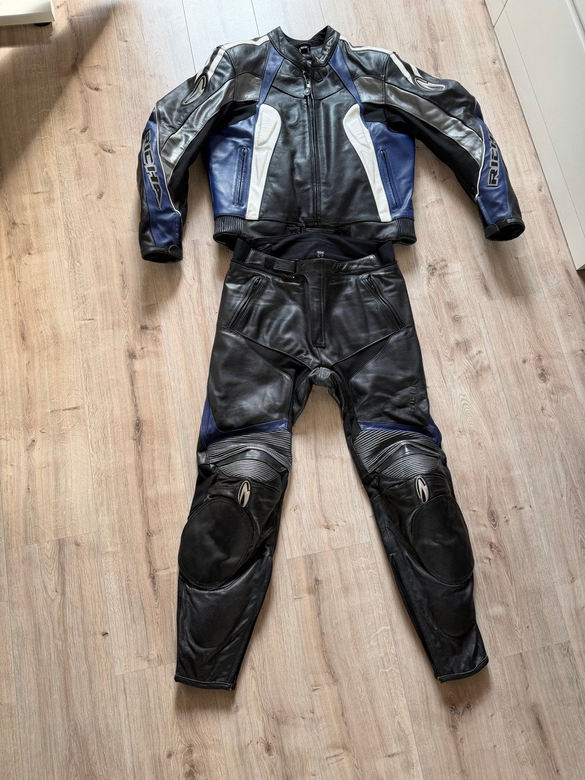 Richa leren combipak - Motorpak (jas en broek), Ophalen of Verzenden, Tweedehands, Heren, Combipak