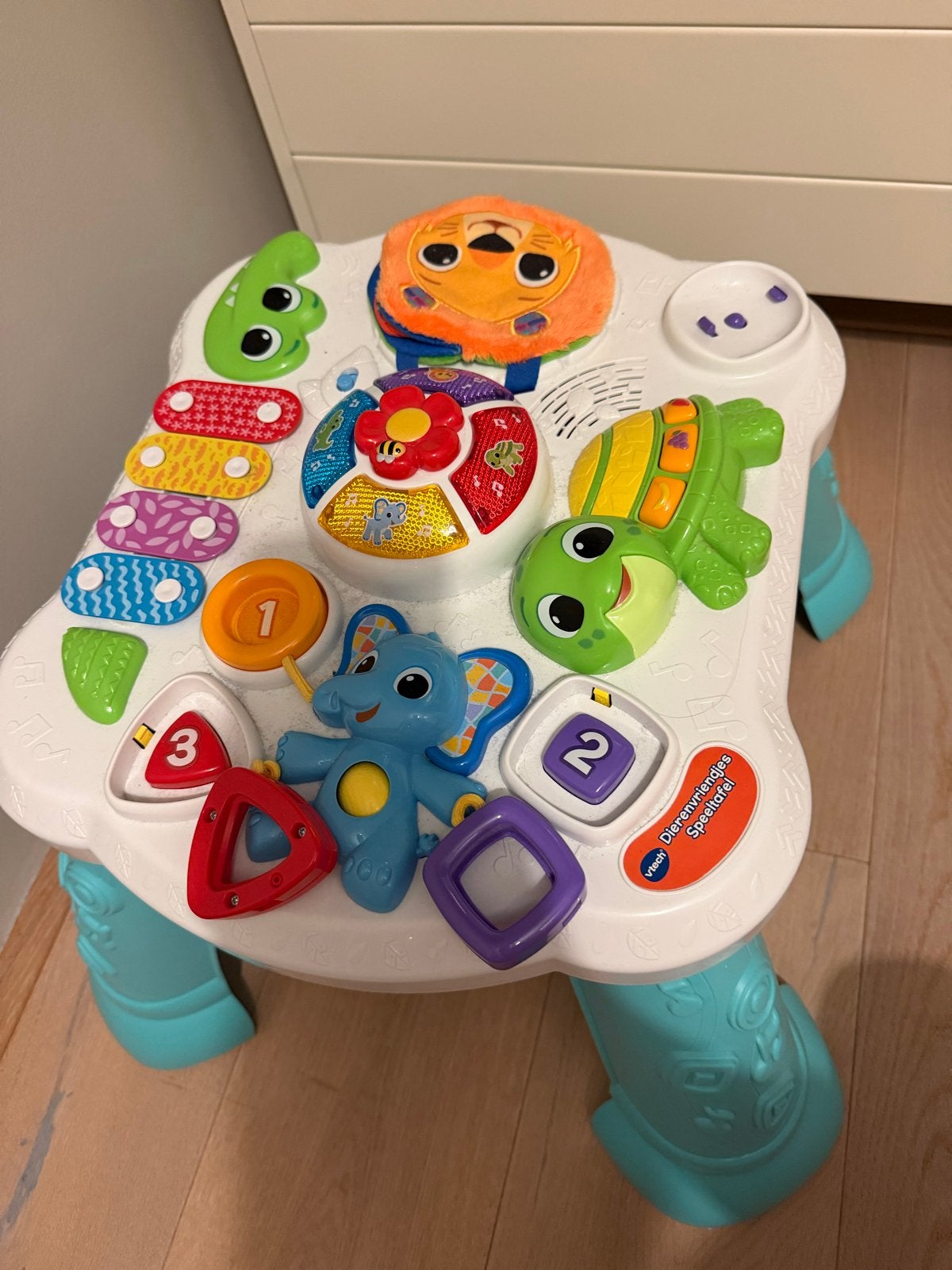 VTech Dierenmuziek speeltafel, Ophalen, Gebruikt, 6 maanden tot 2 jaar