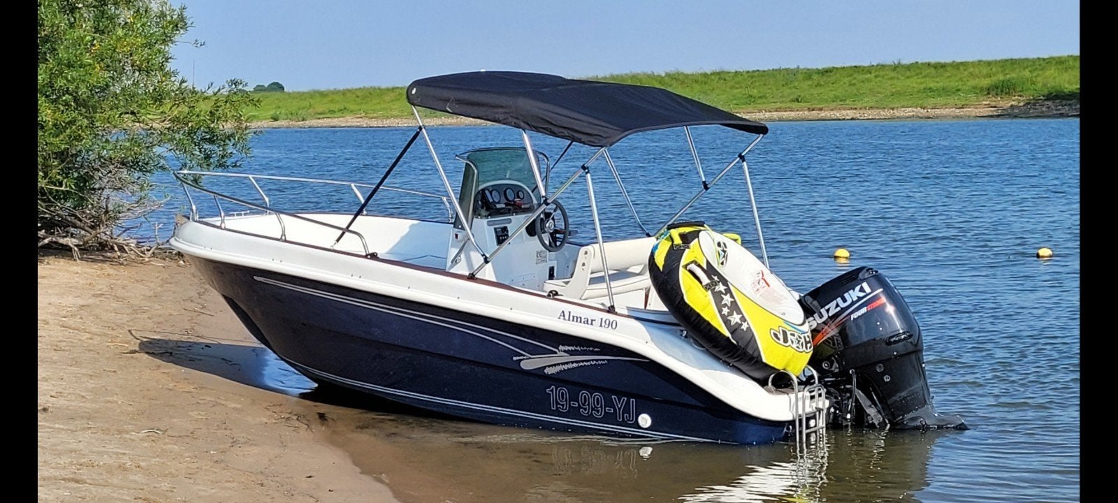 Almar 190 Console Boot 90pk 20ft 600, Ophalen, Zo goed als nieuw, Benzine, 70 tot 120 pk