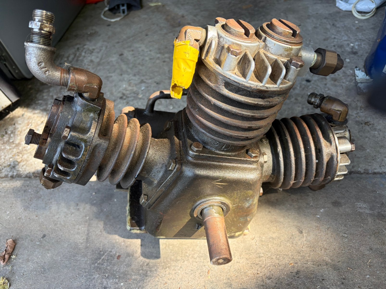 2 traps compressor voor oa start lucht te draaien, Watersport en Boten, Ophalen