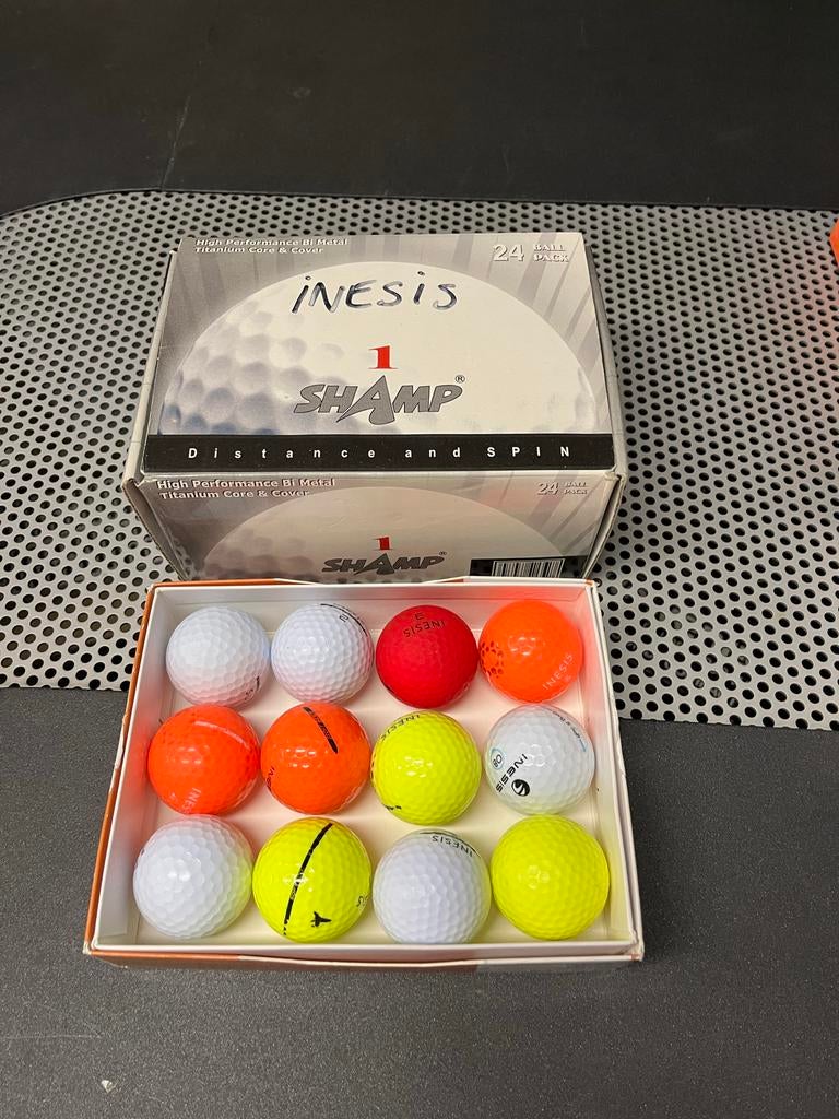 Inesis golfballen, Ophalen of Verzenden, Gebruikt, Bal(len), Overige merken